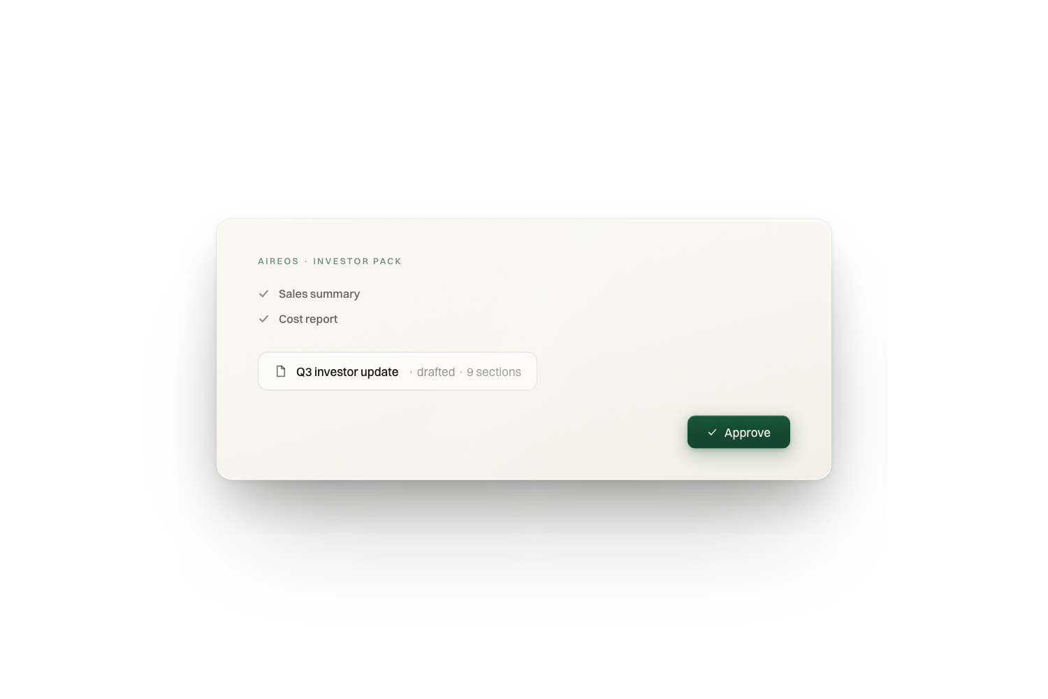 AIREOS development · fragment (transparent)